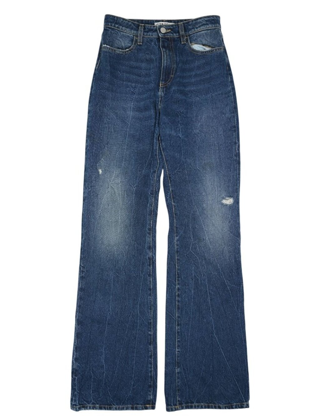 Icon Denim Natie Jeans in Dark Wash Blue